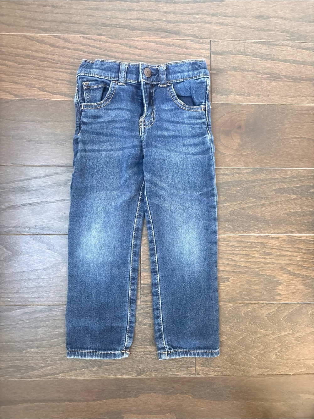 Baby B’Gosh Boys Dark Wash Snap Close Denim Jeans -Sz 3T
